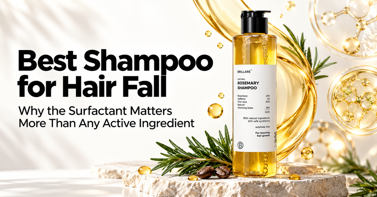 Best Shampoo for Hair Fall: Why the Surfactant Matters More Than Any Active Ingredient