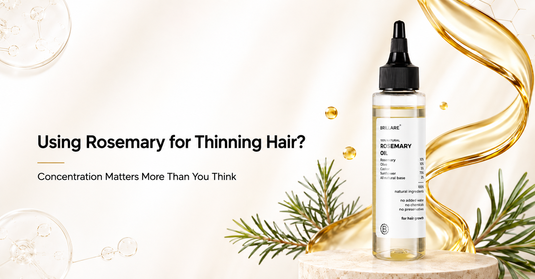 Using Rosemary for Thinning Hair? Concentration Matters More Than You Think