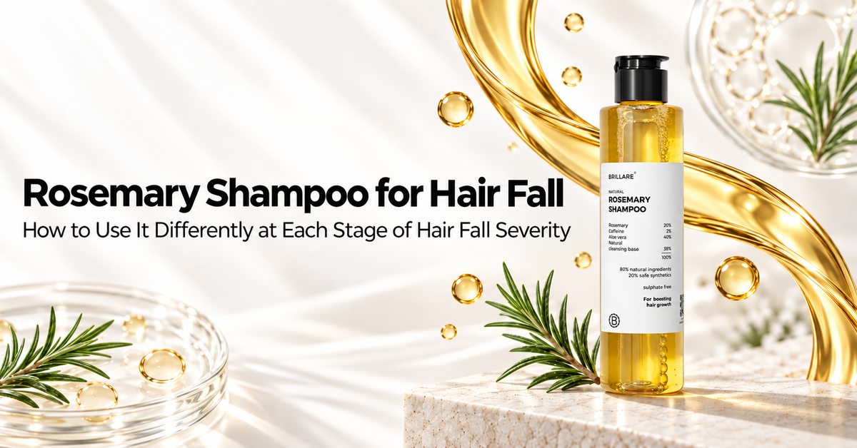 Rosemary Shampoo for Hair Fall: How to Use It Differently at Each Stage of Hair Fall Severity