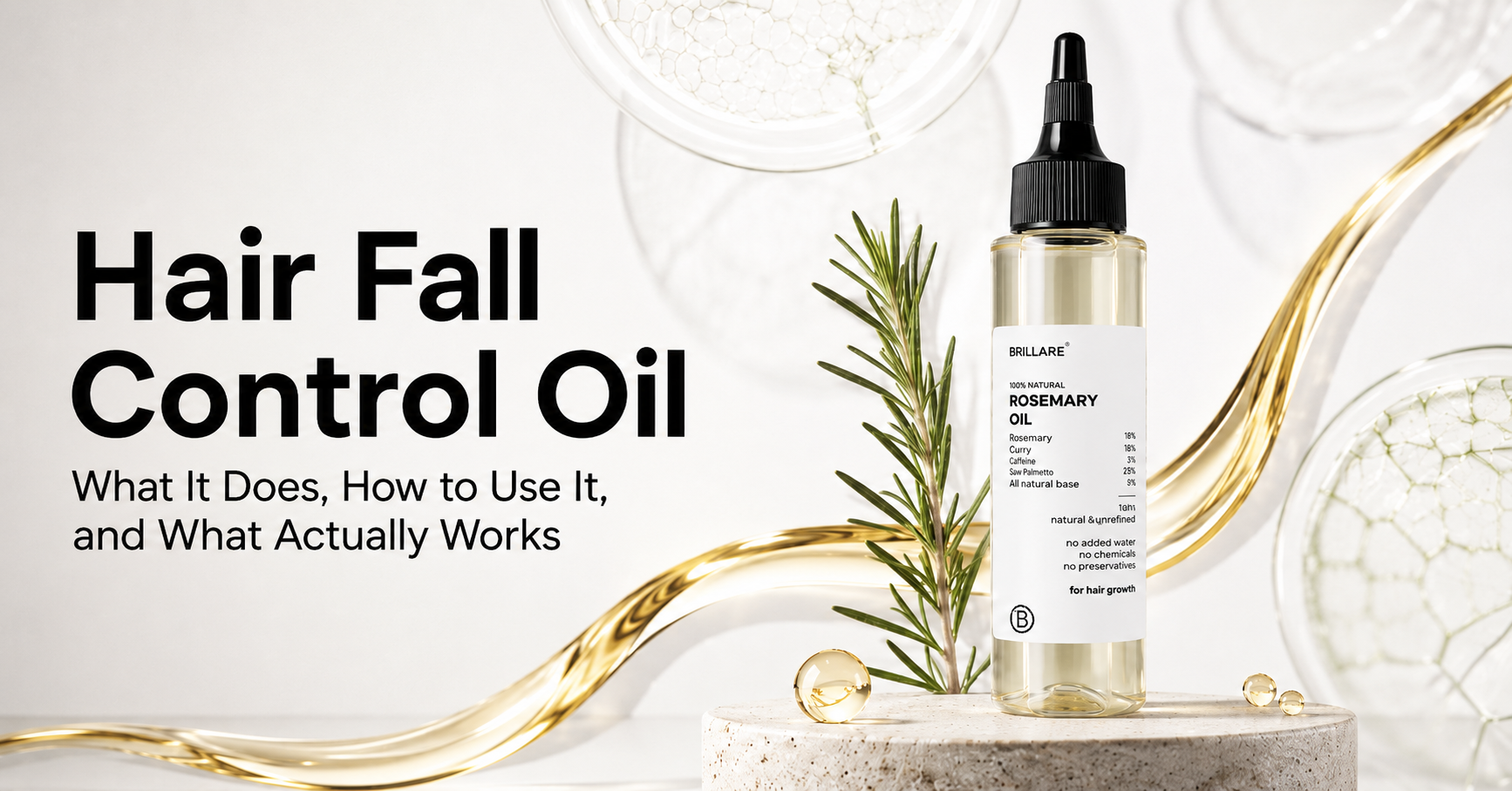 Hair Fall Control Oil: What It Does, How to Use It, and What Actually Works