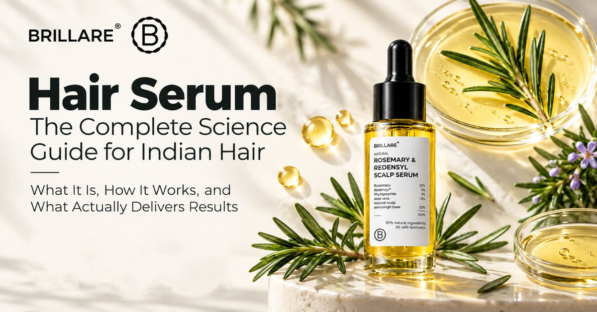 Hair Serum: The Complete Science Guide for Indian Hair (What It Is, How It Works, and What Actually Delivers Results