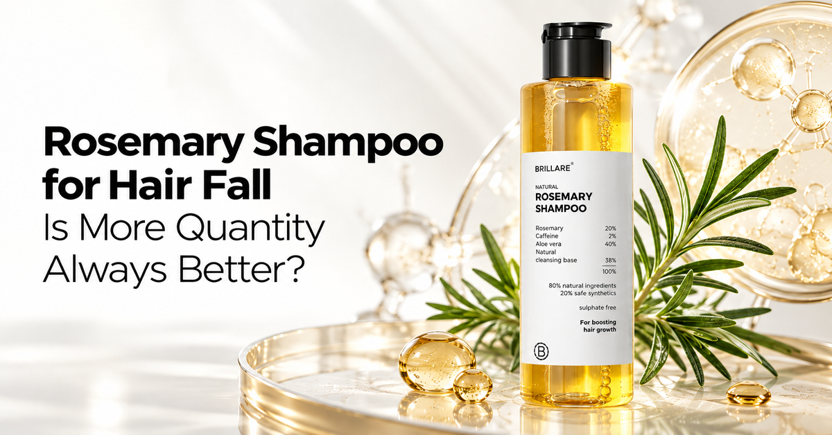 Rosemary Shampoo for Hair Fall: Is More Quantity Always Better?