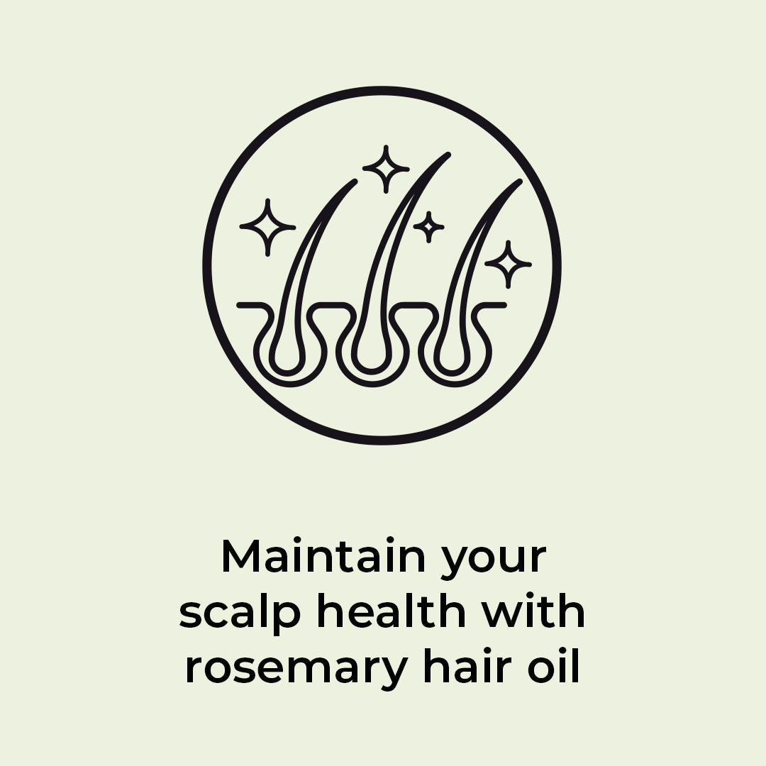 Maintain your scalp health with rosemary hair oil