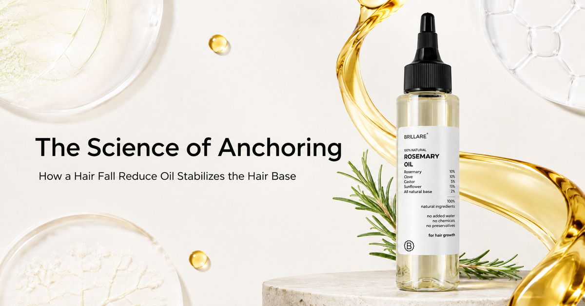 The Science of Anchoring: How a Hair Fall Reduce Oil Stabilizes the Hair Base