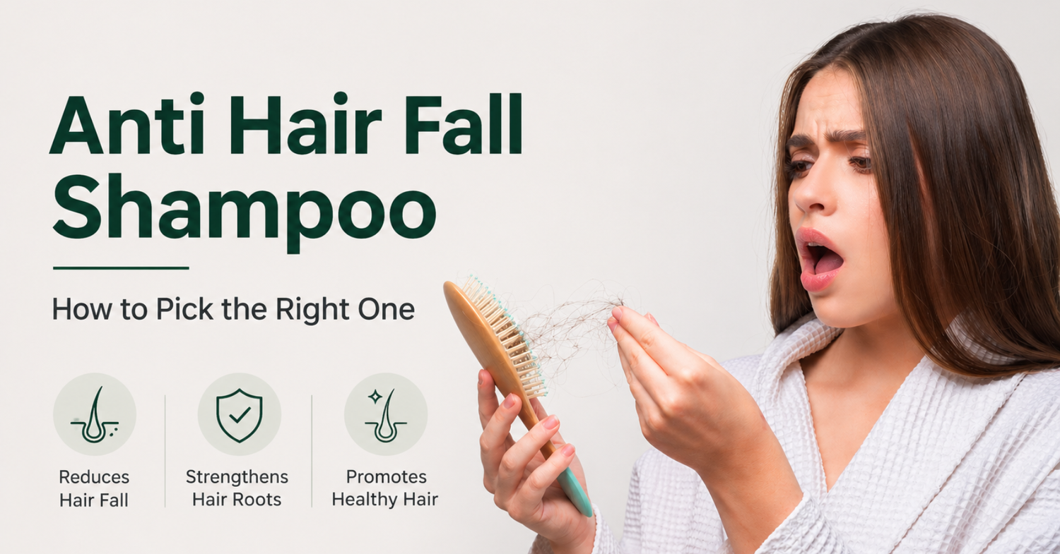 Anti Hair Fall Shampoo: How to Pick the Right One