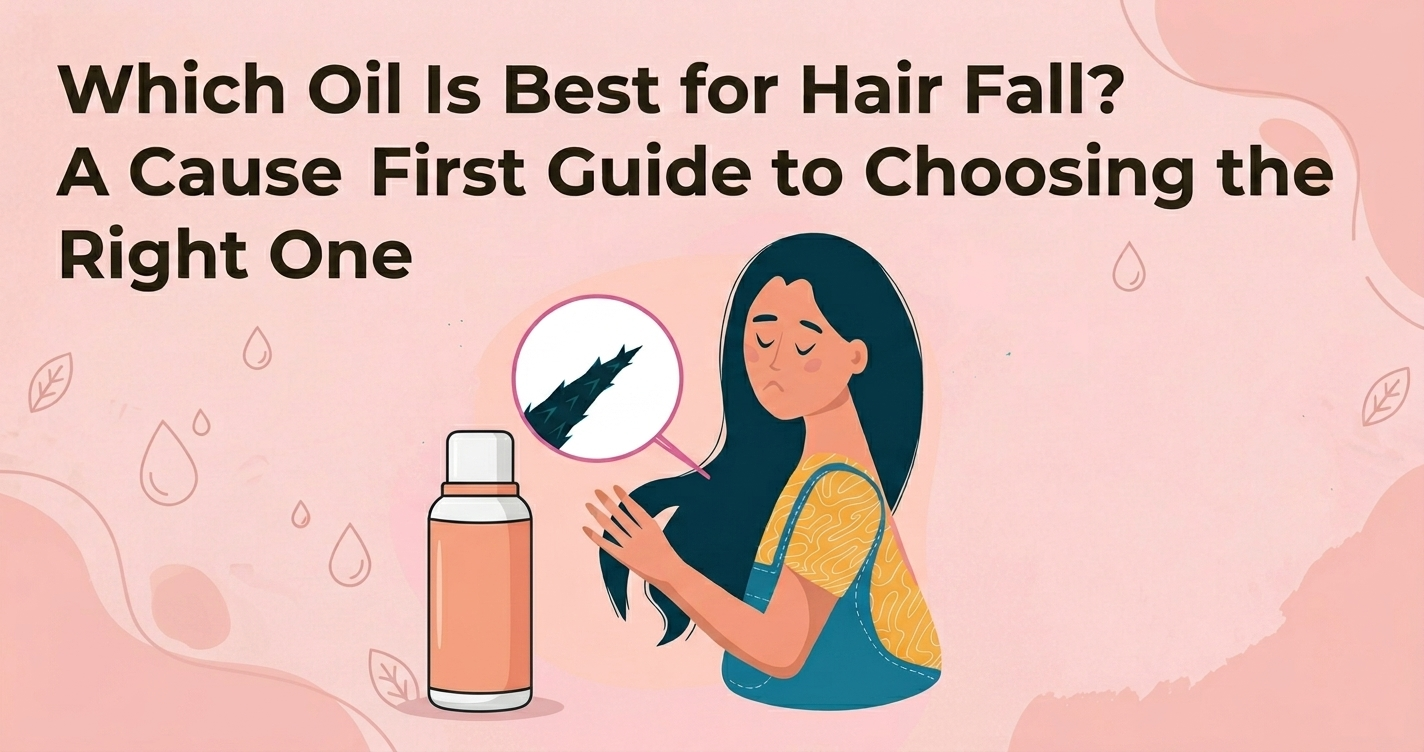 Which Oil Is Best for Hair Fall? A Cause First Guide to Choosing the Right One