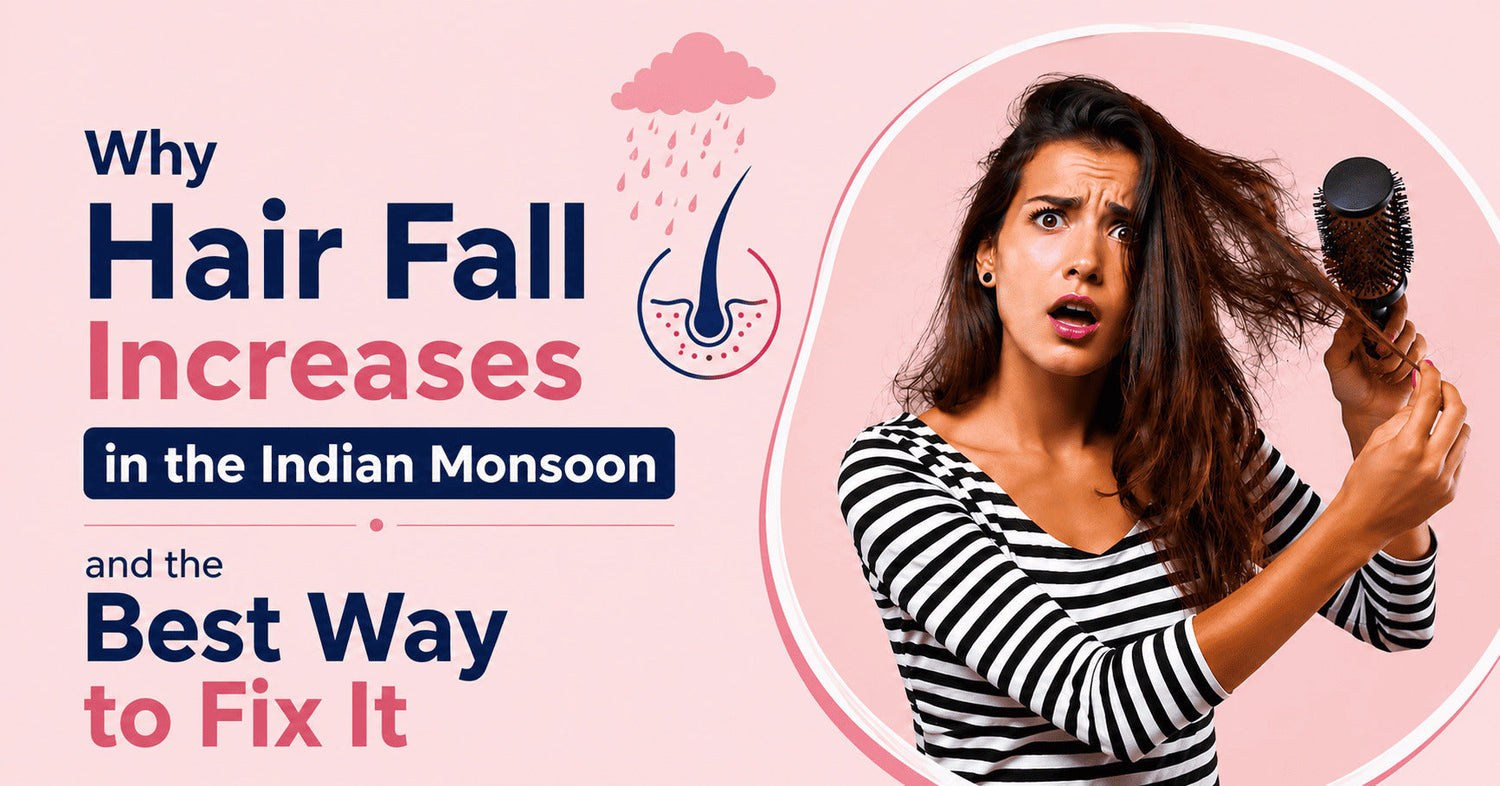 Why Hair Fall Increases in the Indian Monsoon and the Best Way to Fix It