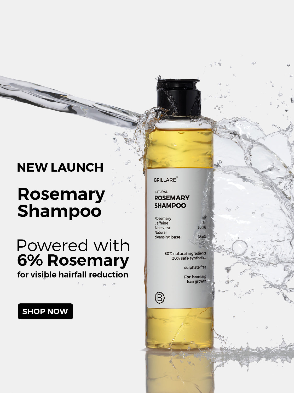 Rosemary Hair Oil with Shampoo for Hair Growth