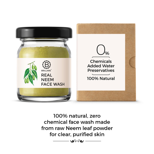 Real Neem Powder Face Wash For Clear, Purified Skin