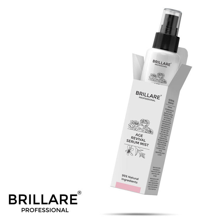 Brillare Professional Age Revival Serum Mist with Brillare logo