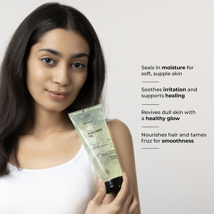 Pure Aloe Vera Gel For Nourished Hair &amp; Skin