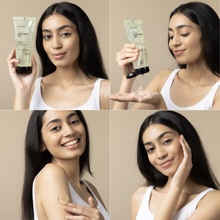 Pure Aloe Vera Gel For Nourished Hair &amp; Skin
