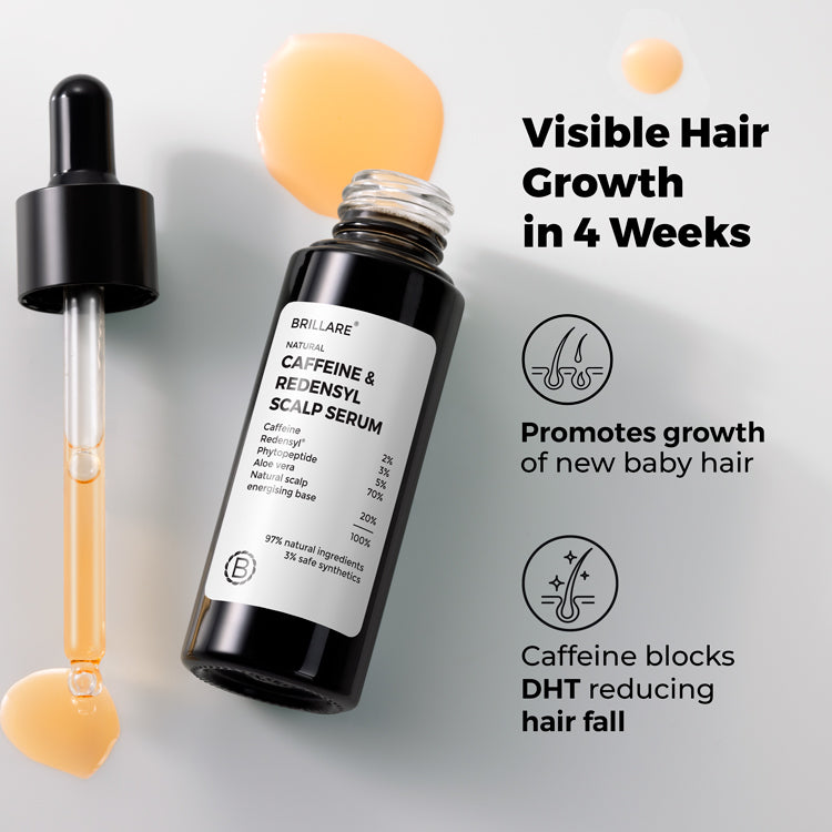 Caffeine &amp; Redensyl Scalp Serum For Hair Growth
