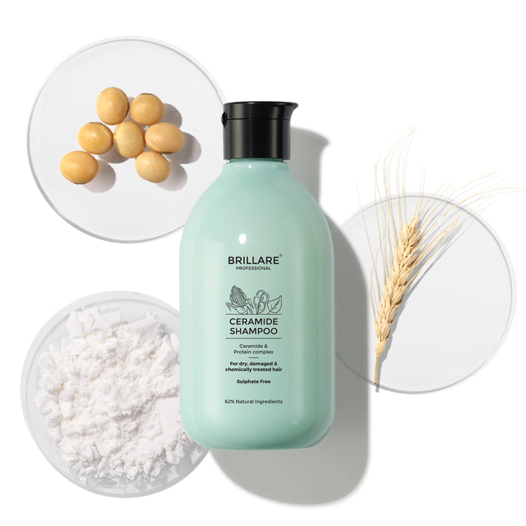 Ceramide Shampoo For Dry, Damaged &amp; Chemically Treated Hair