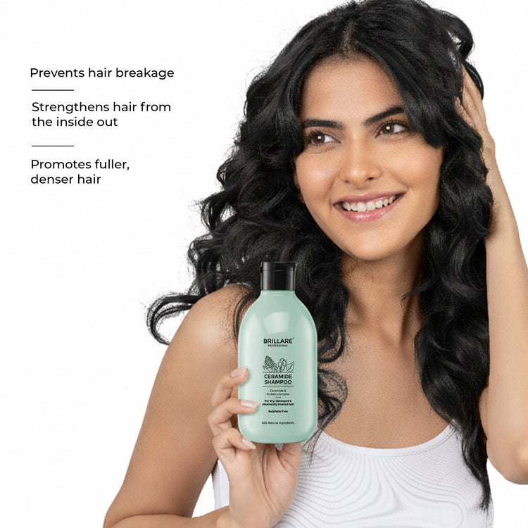 Ceramide Shampoo For Dry, Damaged &amp; Chemically Treated Hair