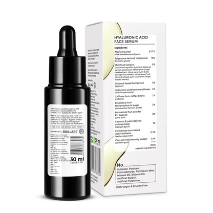 2% Hyaluronic Acid Face Serum For youthful Skin