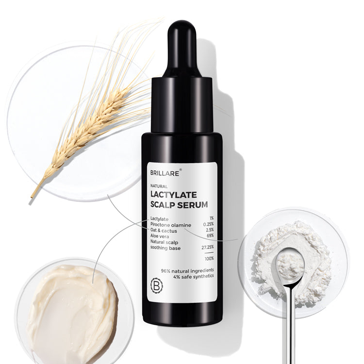 Lactylate & Piroctone Olamine Scalp Serum for Dandruff Control