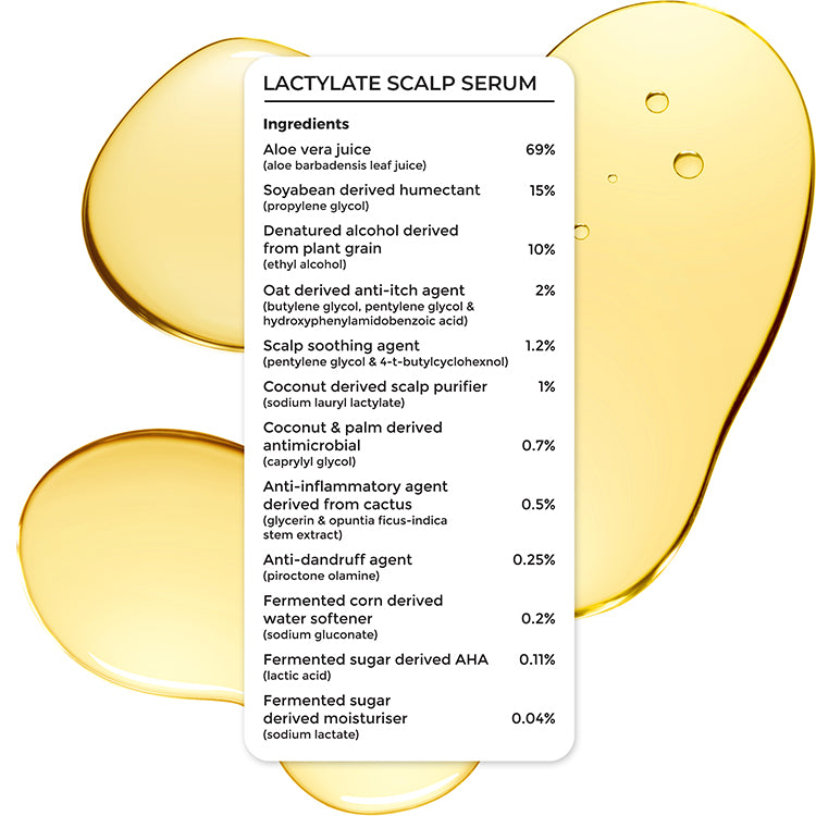 complete ingredient list of Brillare Lactylate Scalp Serum