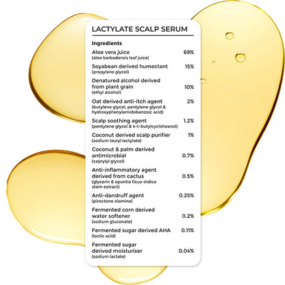 complete ingredient list of Brillare Lactylate Scalp Serum