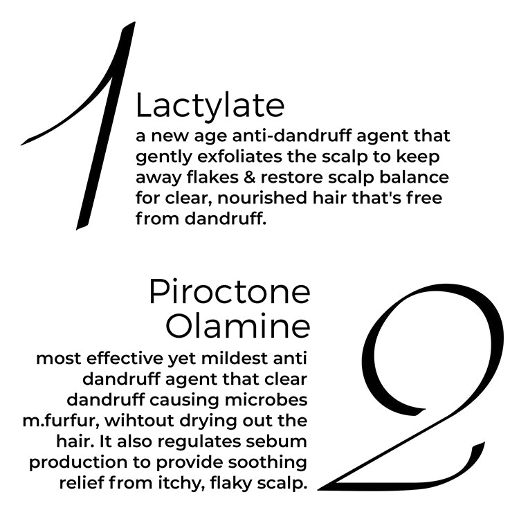 key actives of Brillare Lactylate Scalp Serum mentioned in text include: Lactylate &amp; Piroctone Olamine.