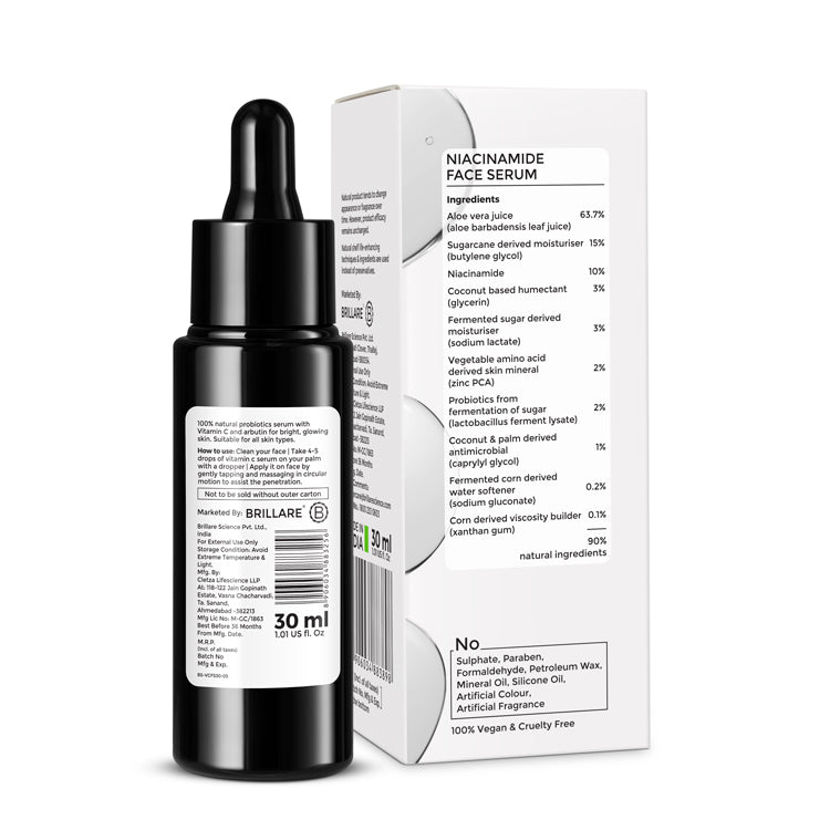 10% Niacinamide Face Serum for Smooth, Glowing Skin