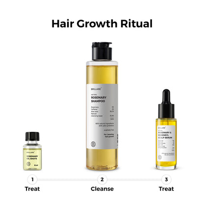 Rosemary Oil Shots For Visible Hair Growth