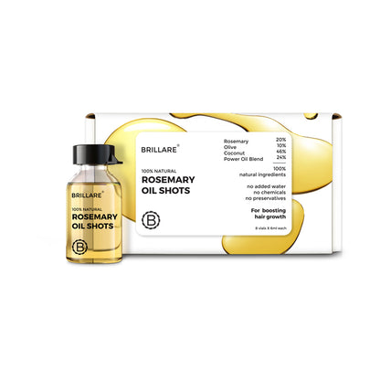 Rosemary Oil Shots For Visible Hair Growth