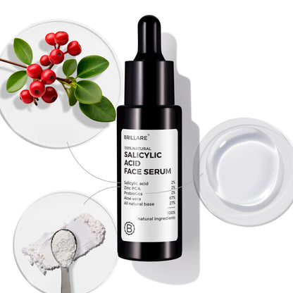 2% Salicylic Acid Face Serum for  Acne-Prone Skin