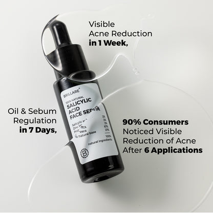 2% Salicylic Acid Face Serum for  Acne-Prone Skin