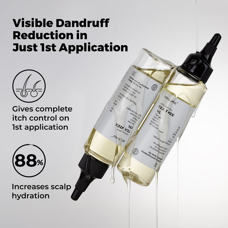 Tea Tree Hair Oil for Dandruff Control