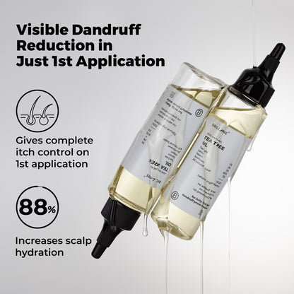Tea Tree Hair Oil for Dandruff Control