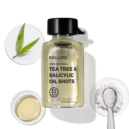 Tea Tree &amp; Salicylic Oil Shots For Dandruff Control