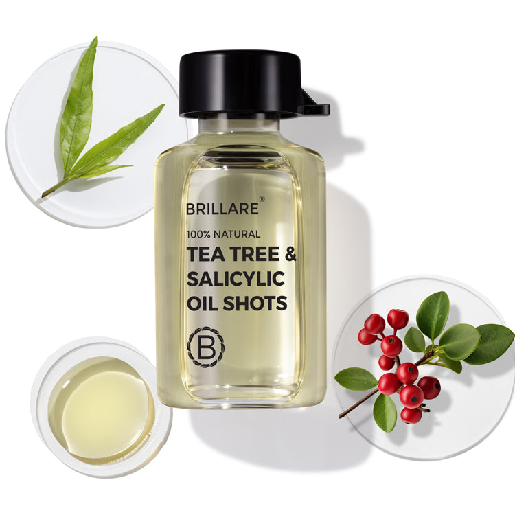 Tea Tree &amp; Salicylic Oil Shots For Dandruff Control