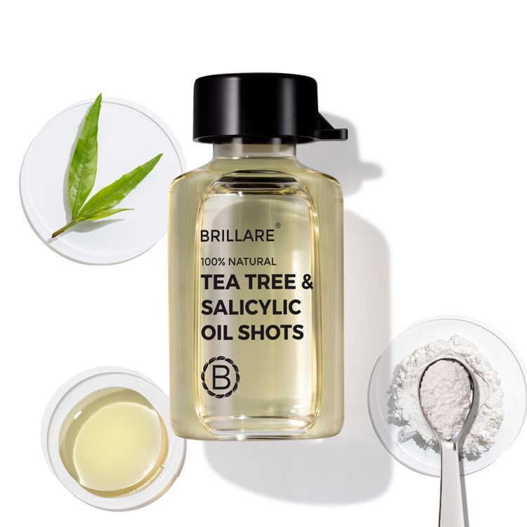 Tea Tree &amp; Salicylic Oil Shots For Dandruff Control