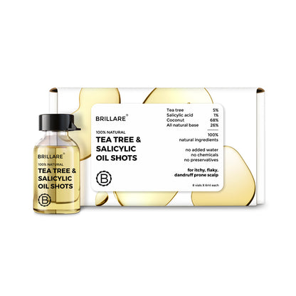 Tea Tree &amp; Salicylic Oil Shots For Dandruff Control