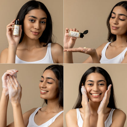 Vitamin C Powder Face Wash For Bright, Glowing Skin