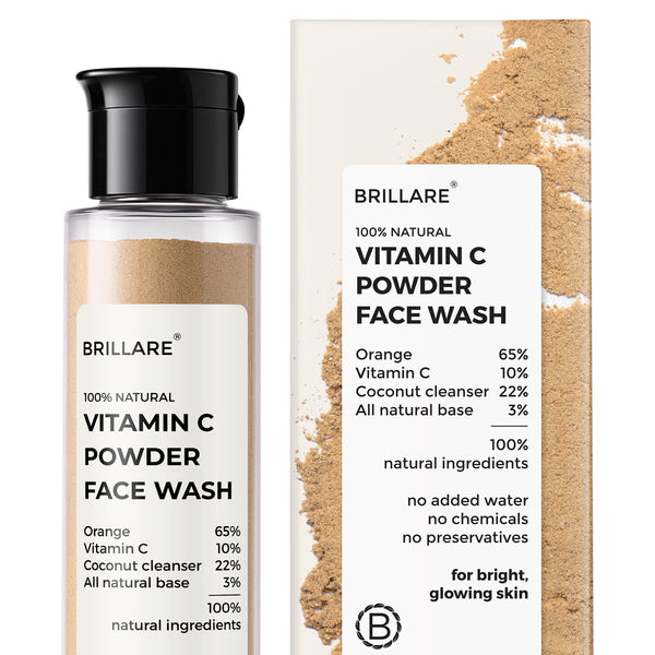 Vitamin C Powder Face Wash For Bright, Glowing Skin, 30g