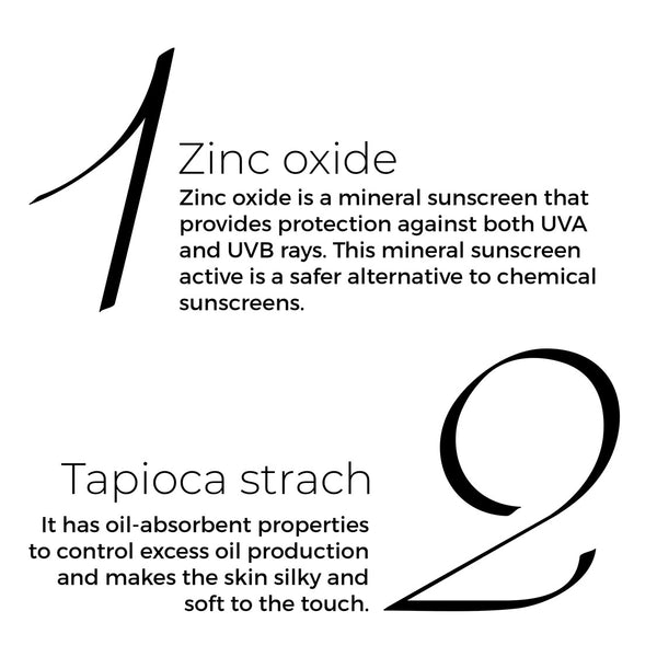 Zinc Powder Sunscreen SPF50