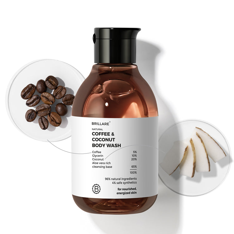Coffee & Coconut Body Wash for Energized & Moisturised Skin