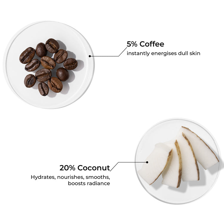 Coffee &amp; Coconut Body Wash for Energized &amp; Moisturised Skin