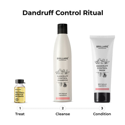Dandruff Control Shampoo For Itchy, Flaky Scalp