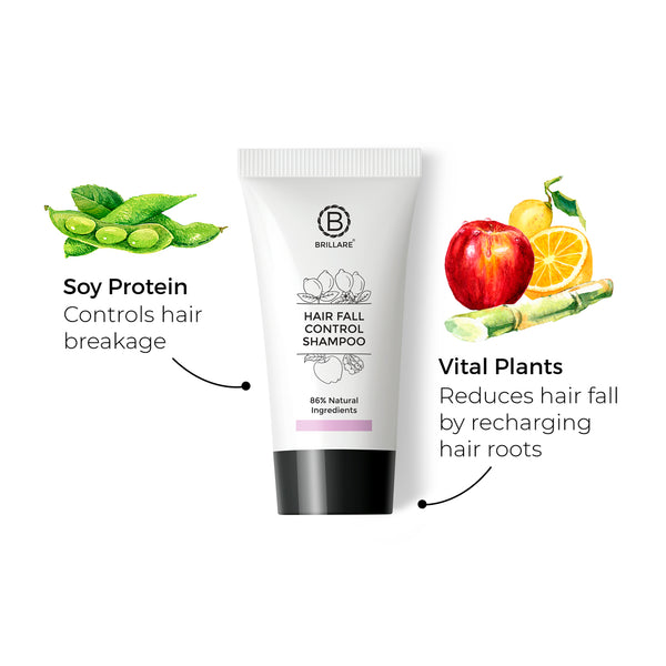 Mini Hair Fall Control Shampoo To Reduce Seasonal Hair Fall Combo 30 ml