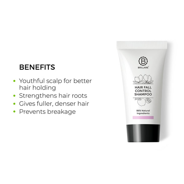 Mini Hair Fall Control Shampoo To Reduce Seasonal Hair Fall Combo 30 ml