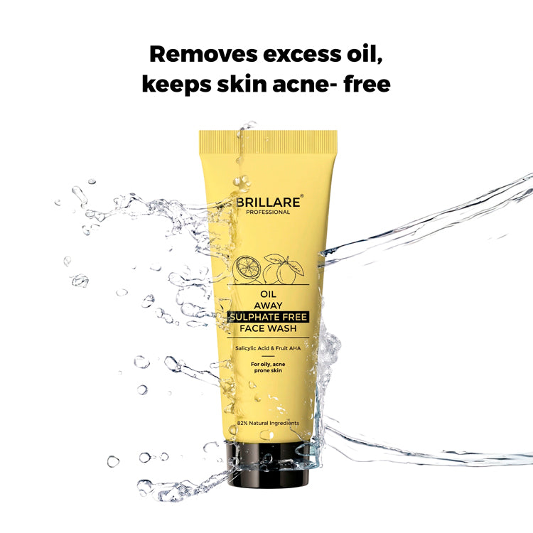 Mini Oil Away Face Wash For Oily, Acne Prone Skin (20ml)