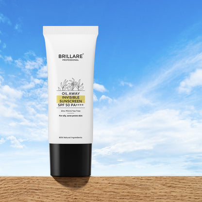 Oil Away Invisible Sunscreen with SPF50