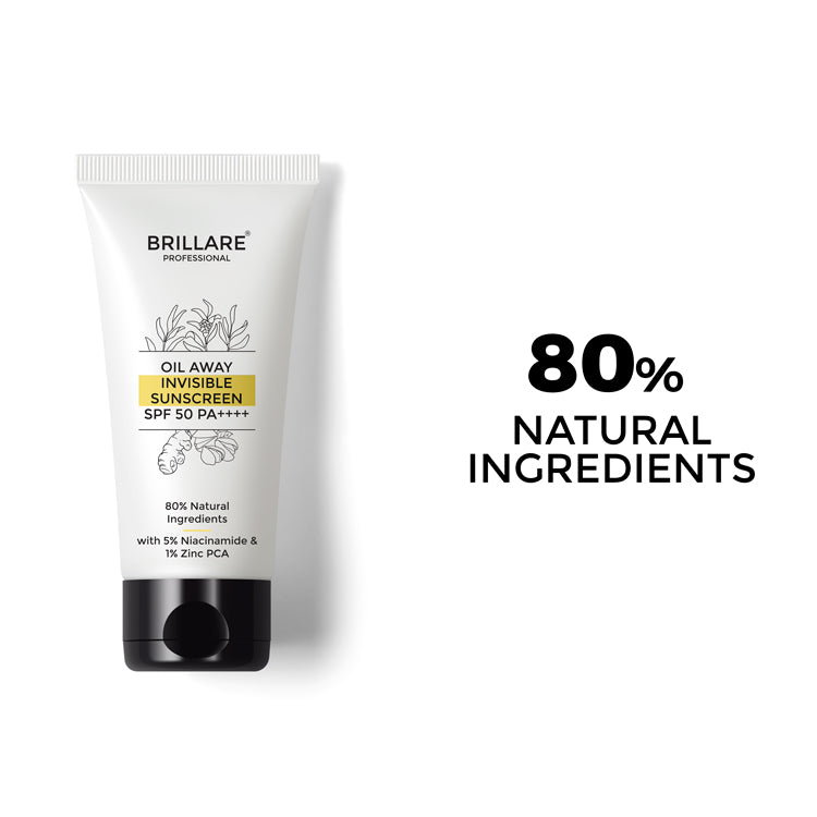Oil Away Invisible Sunscreen with SPF50