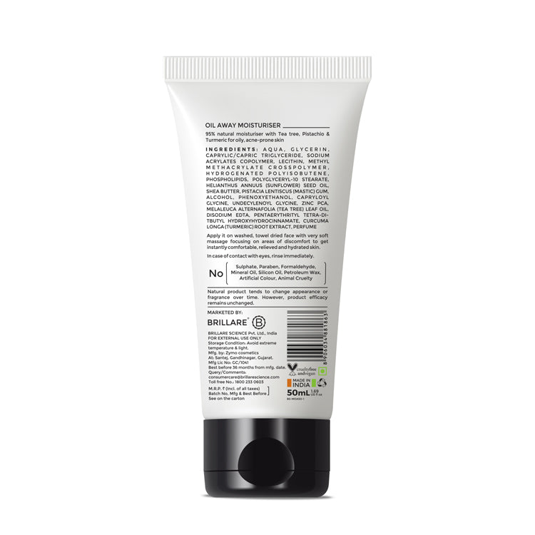 Oil Away Moisturiser For Oily, Acne Prone Skin