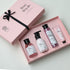 Brillare Rose Royale Gift Box with Rose & Coconut Body Wash, Body Lotion, Powder Face Wash and Hand Creme.