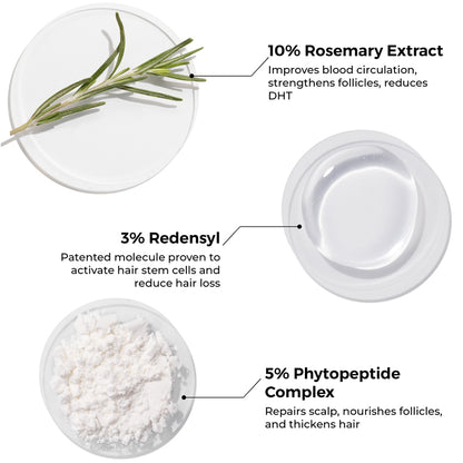 Rosemary &amp; Redensyl Scalp Serum For Hair Growth