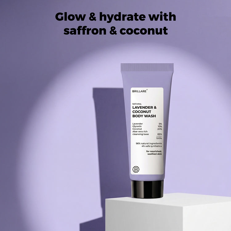 Mini Lavender &amp; Coconut Body Wash (20ml)